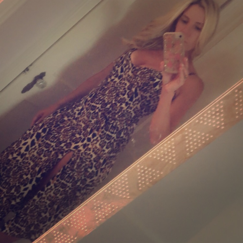 Cheetah dress